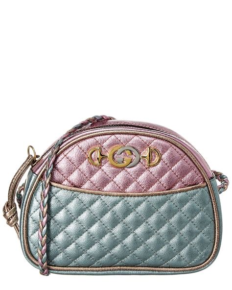 gucci laminated leather shoulder bag|gucci shoulder bag outlet.